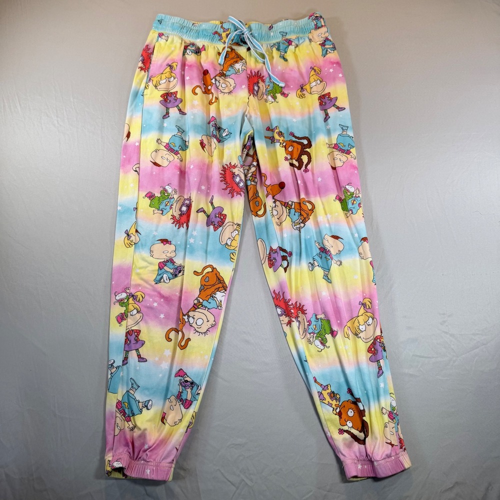 Nickelodeon Rugrats Pajama Pants Women Large 90s Y2K Nostalgic Cartooncore
